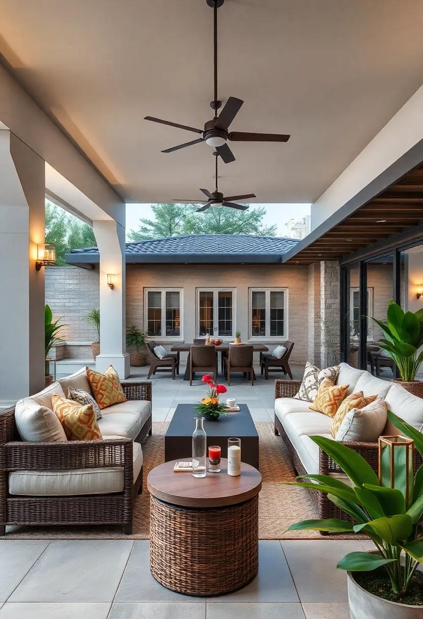 Fire Pit Focal Point: Uncover the magic of dining by a fire pit, where warmth and ​ambiance enhance meals under ‌the ​stars