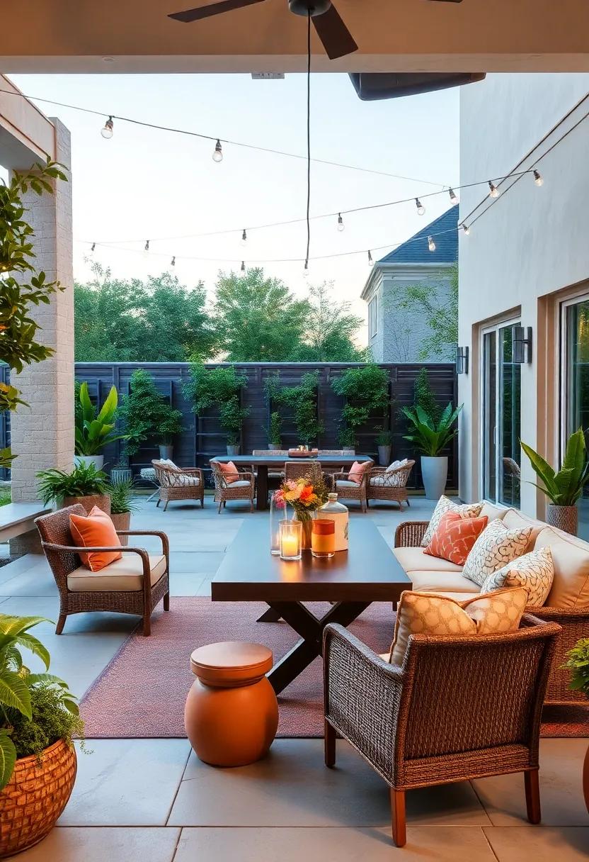 Seasonal Decor: Discover⁣ the‌ art⁣ of seasonally changing decor ‌to⁣ keep your patio fresh‍ and exciting throughout the⁣ year