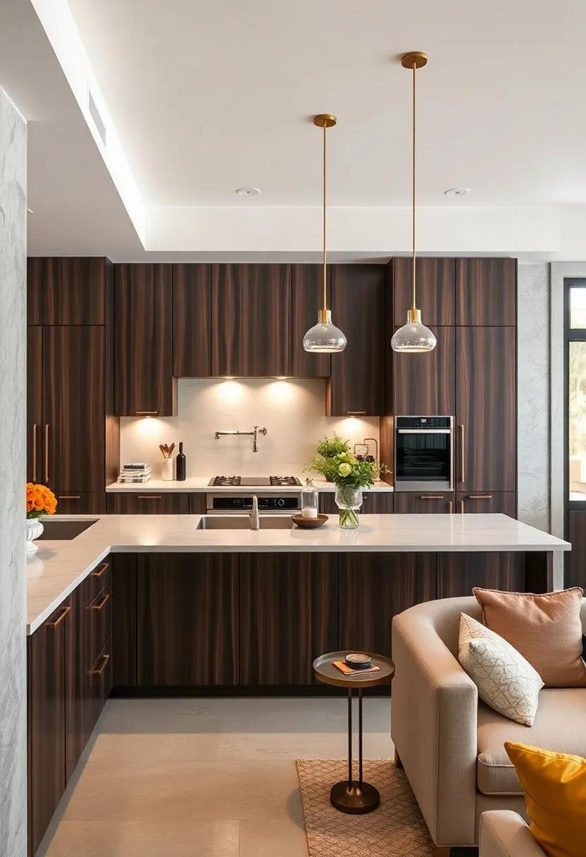 High-Contrast Combinations: Make a ‍bold​ statement ⁣with ​high-contrast cabinets, such ‌as dark woods paired ‍with bright whites, creating ​a striking yet refined look