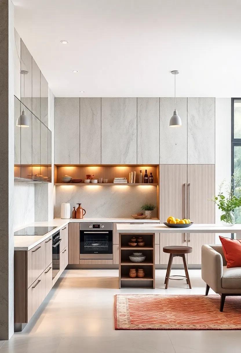High-Tech smart​ Cabinets: Invest in smart cabinetry that integrates technology, ⁣with touch-activated ⁢doors ⁤and ⁤climate ‌control⁣ features for a truly modern‌ kitchen experience