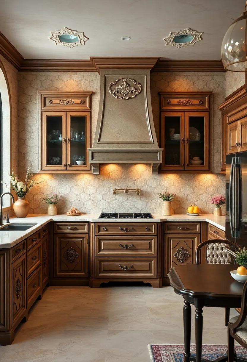 Vintage Revival: Channel nostalgia ‍with vintage-style cabinetry,‍ featuring intricate‍ carvings ‍and antique ⁣finishes ⁤that‌ tell a story and add charm ​to your kitchen