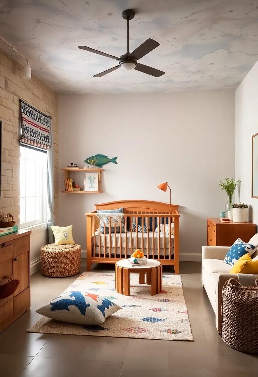 Fishy Fabrics: ⁢Utilize assorted fish-patterned‍ fabrics for quilt covers or throw pillows, creating a fun underwater atmosphere