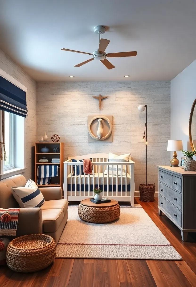 Rope Accents: Integrate simple ⁤rope accents on furniture or decor to mimic ​boat rigging and add texture