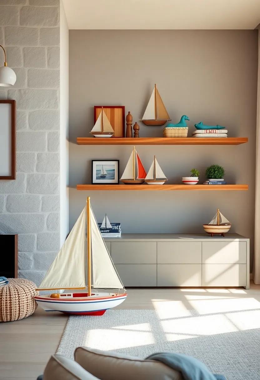 Toy ⁤Sailboats: Use miniature toy sailboats as decorative ⁢elements on shelves, instantly evoking adventures on⁢ the water