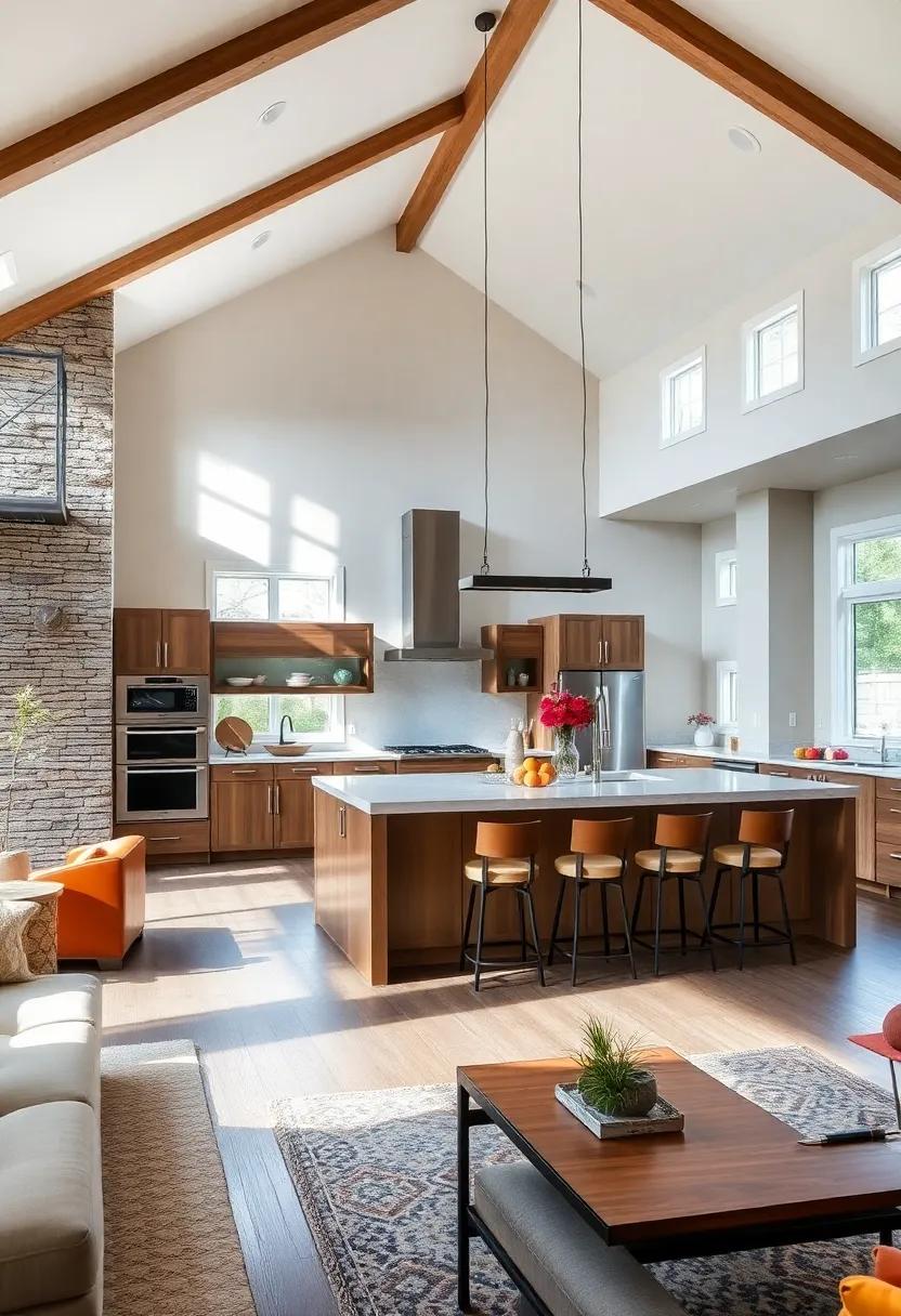 Custom Kitchen ‌Island: Design a custom⁤ kitchen island that complements your ⁢style, providing additional ‌prep ‍space​ while⁣ serving as a‌ gathering spot