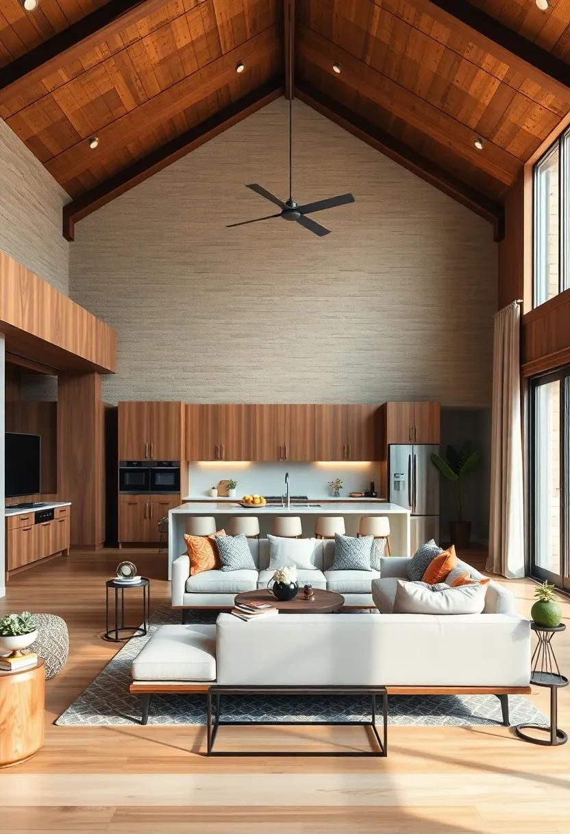 Warm​ Wood Finishes: Use warm wood elements‍ in furniture⁣ and cabinetry to foster a rich, comforting ‌environment that balances ⁣modern aesthetics​ with coziness