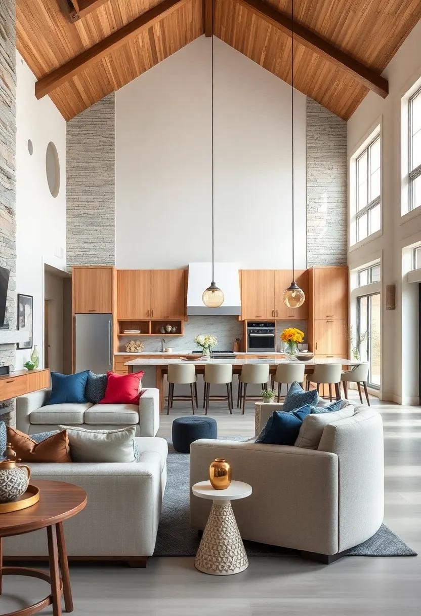 Tall Cabinets‌ for Vertical Storage: Opt for floor-to-ceiling cabinets in the⁣ kitchen to⁤ take advantage ‍of the vaulted ceilings and maximize storage