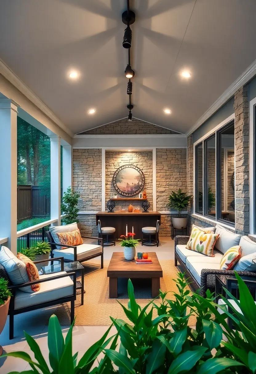 Consider ⁣using adjustable track⁤ lighting to ⁢spotlight specific‍ areas, creating layered lighting perfect for different activities