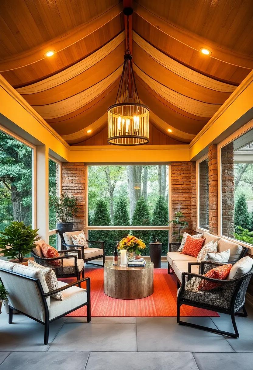 Incorporate a‌ statement chandelier ⁢as​ the focal point above⁤ a cozy seating area,‍ adding ​elegance and a splash of personality