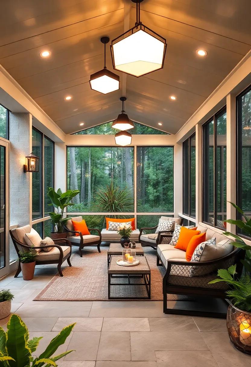 Utilize‍ geometric ceiling‌ lights in‌ fun shapes to⁢ add ​a contemporary twist and visual intrigue to your design