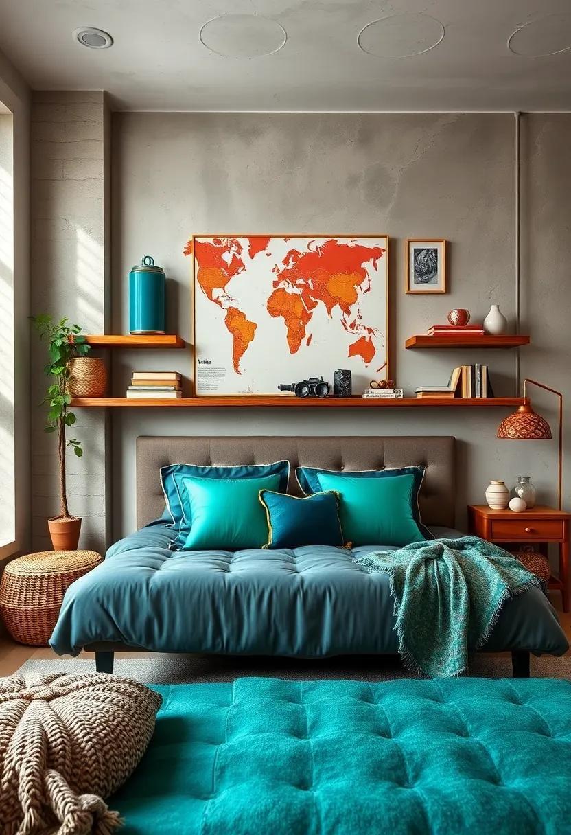 27 Inspiring Travel-Themed Bedroom Shelf Decor Ideas to Wanderlust Your Space