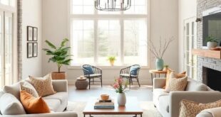 19 Cozy Essentials for a Soft Ivory Farmhouse Living Room That Inspires Tranquility