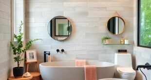 25 Inspiring Scandinavian Bathroom Wall Designs for a Tranquil Retreat