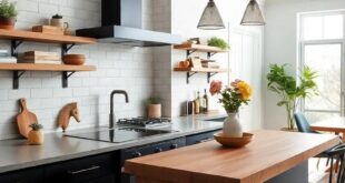 29 Stunning Black Kitchen Cabinets with Butcher Block for a Chic & Functional Space