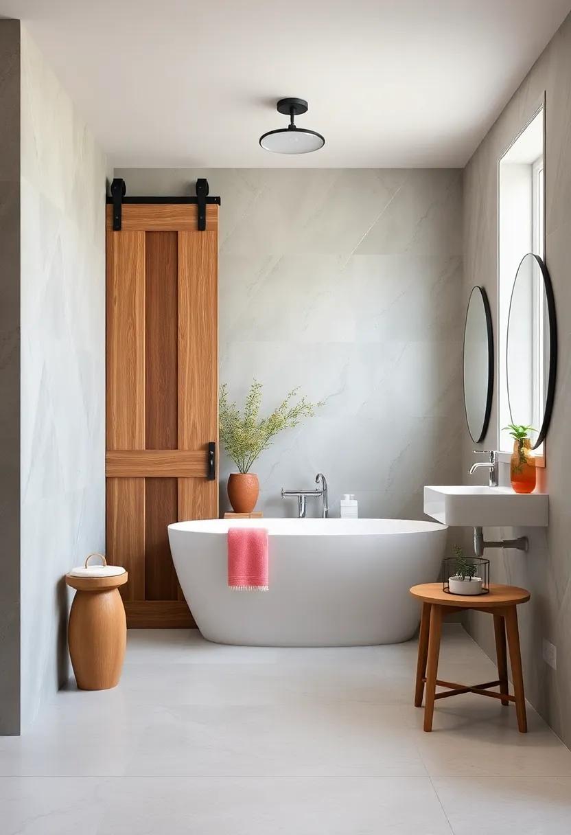 Barn ‌Doors: Consider incorporating a sliding barn door for a rustic twist ⁣that⁢ pairs well with retro elements