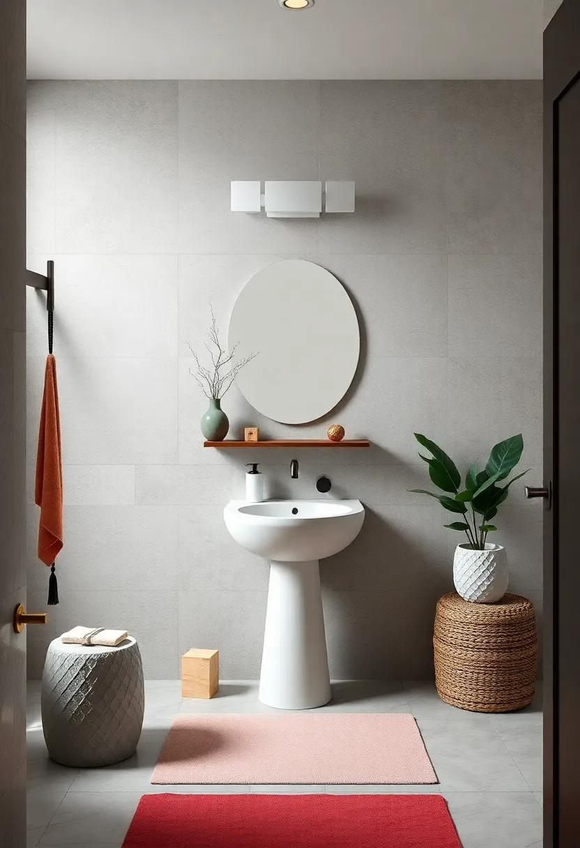 Pedestal Sink: Opt for a pedestal sink ⁤that‍ exudes charm while saving space,‍ keeping the ⁤room feeling​ light and airy