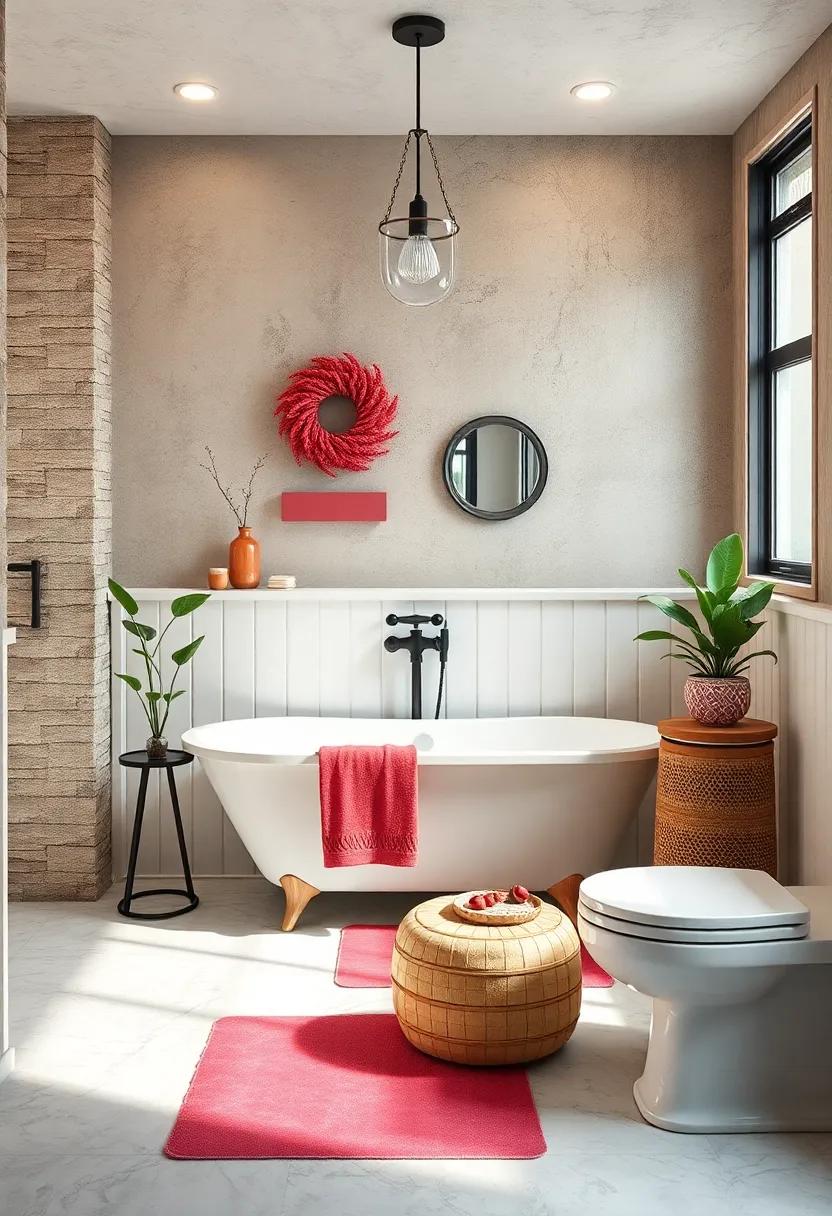 Revamped Bathtub Surrounds: use beadboard or painted wood to create‍ a charming bathtub​ surround with a vintage flair