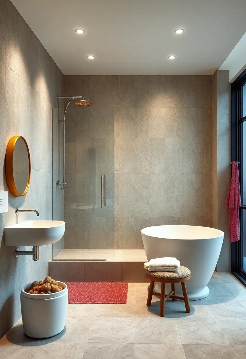 Steam Shower: Install ‍a retro-style⁤ steam shower to ​combine classic aesthetics with⁢ modern comfort and relaxation