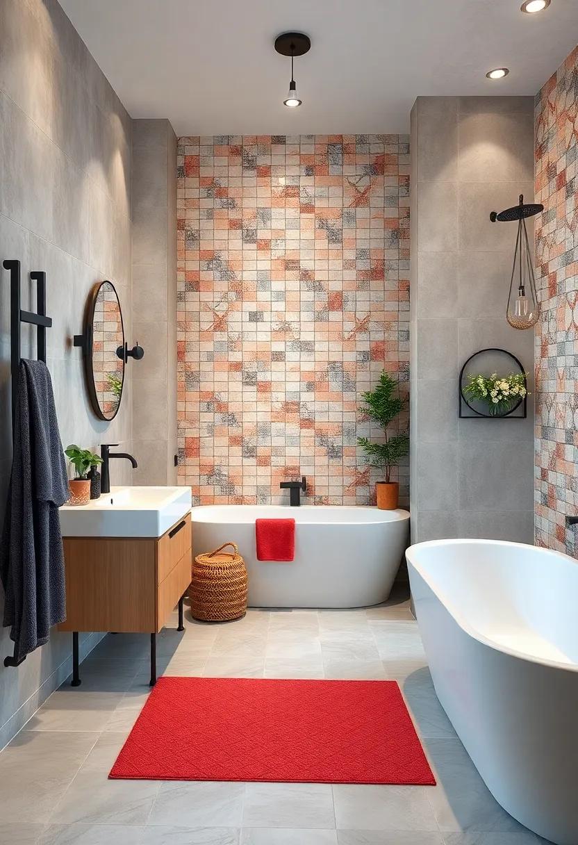 Vintage tile Patterns: Incorporate classic subway tiles or intricate mosaic designs to create ⁣a stunning focal point ​in your bathroom