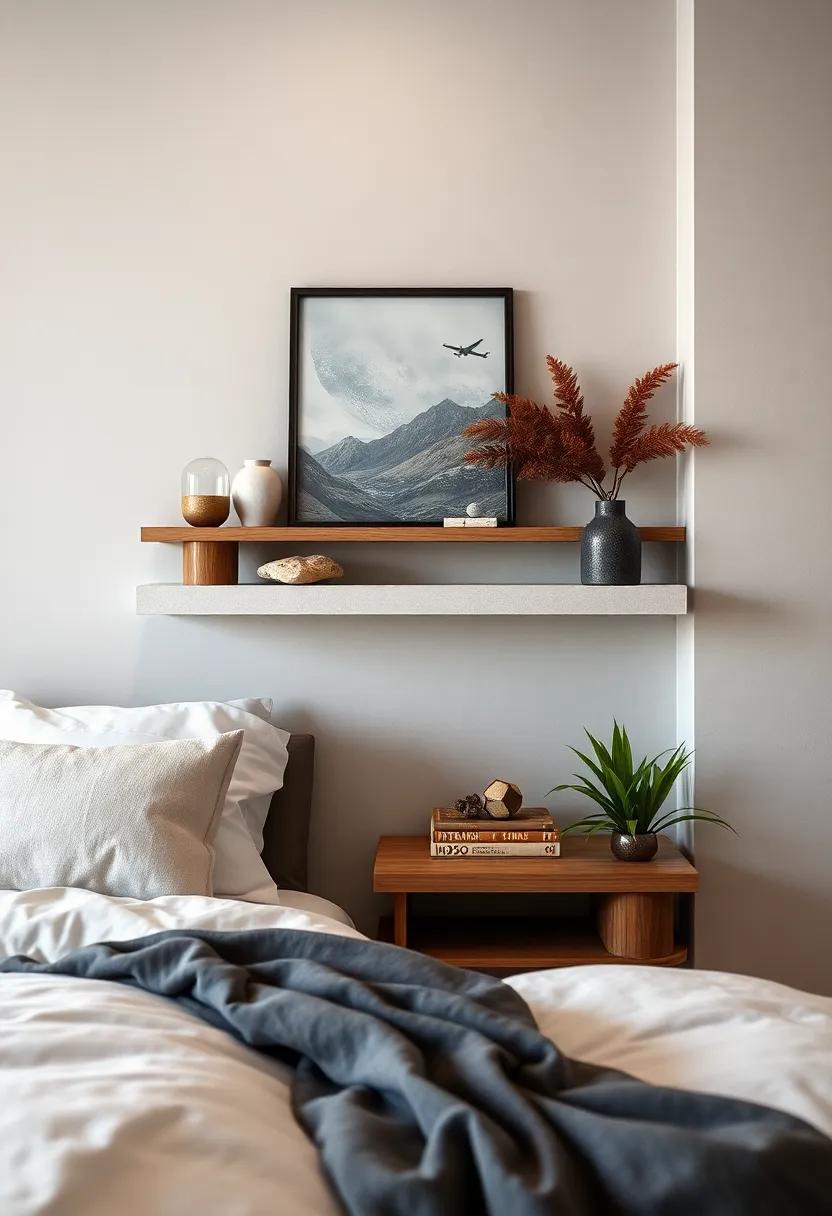 Nature Elements: Incorporate natural elements like driftwood or stones​ collected ⁤during⁣ your travels to ‌give ​an organic touch ⁢to your ⁢shelf