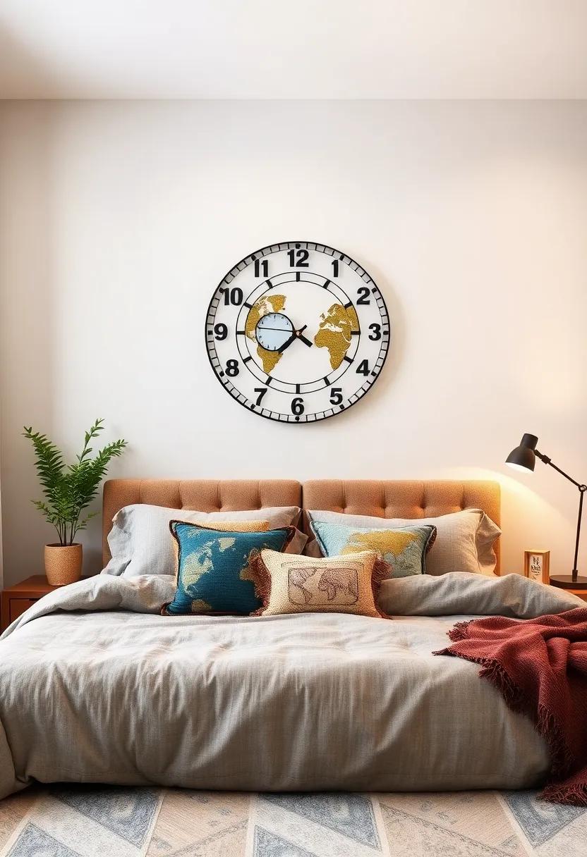 Travel-themed ⁢Wall⁢ clock: Choose‍ a clock featuring​ global time‍ zones, so you’re always reminded of your loved destinations