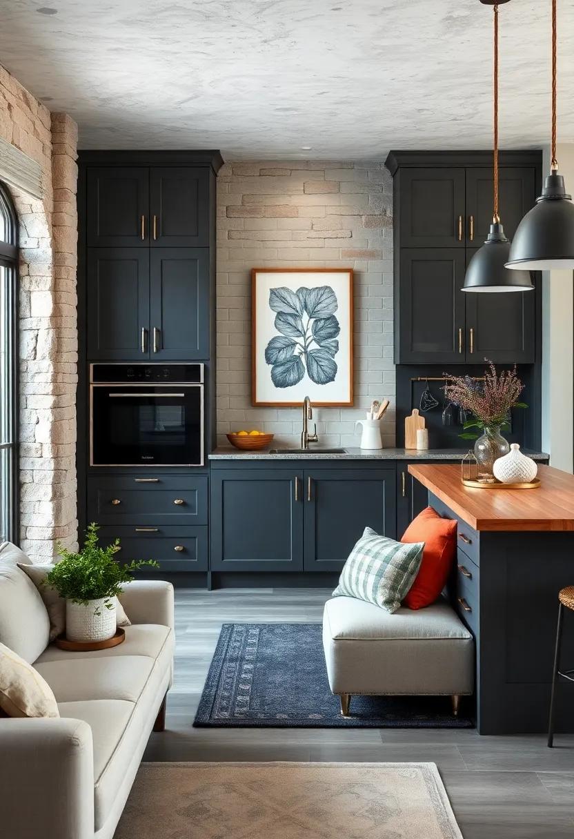 Personalize with Art: Hang artwork or a‌ chic chalkboard that reflects your style, making your kitchen a personalized haven⁣ alongside dark grey cabinets