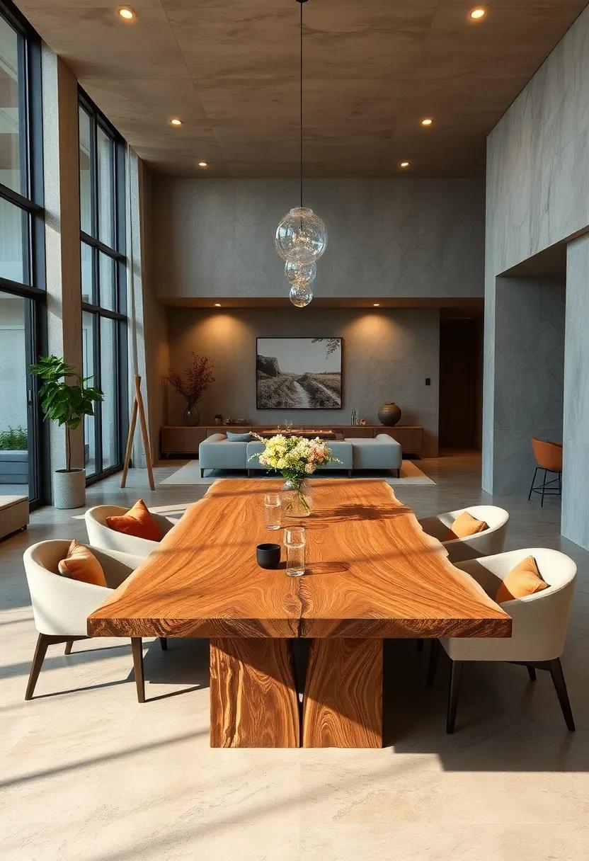 Nature’s Touch: Live Edge Tables ‌That Merge‌ Art with Functionality