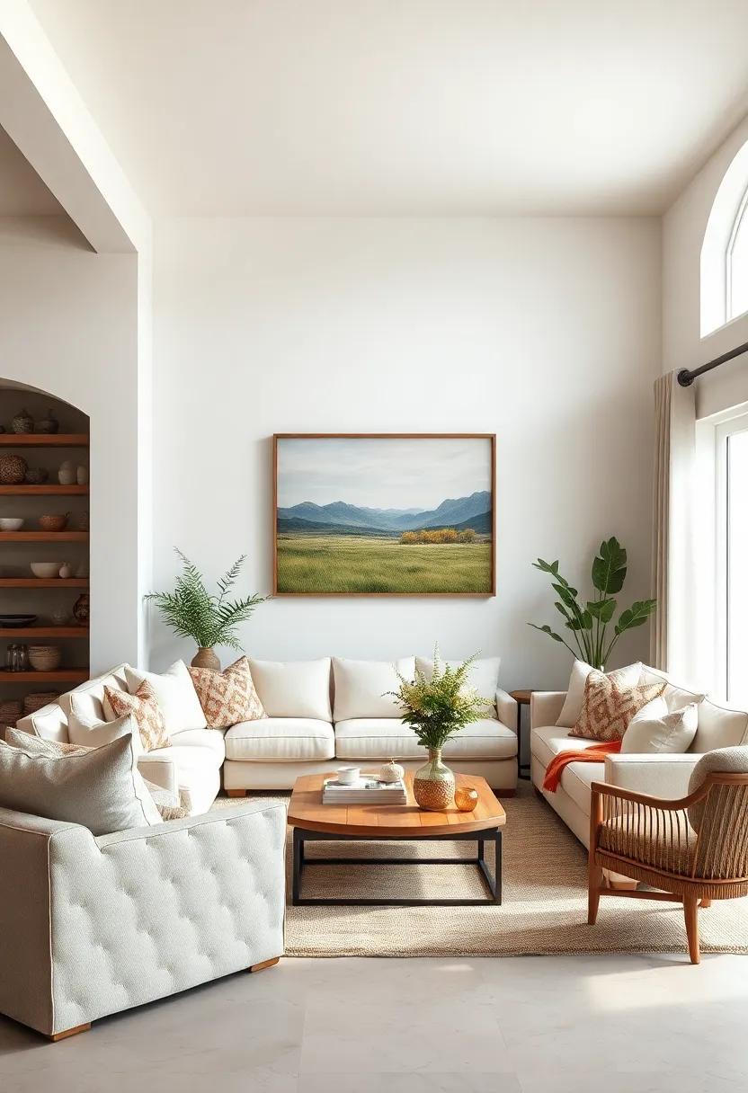 Rustic ‌Wall Art: Hang rustic wall art featuring ‍natural‍ landscapes or‍ farmhouse scenes ⁤to infuse the⁣ space with inspiration and a ​sense of calm