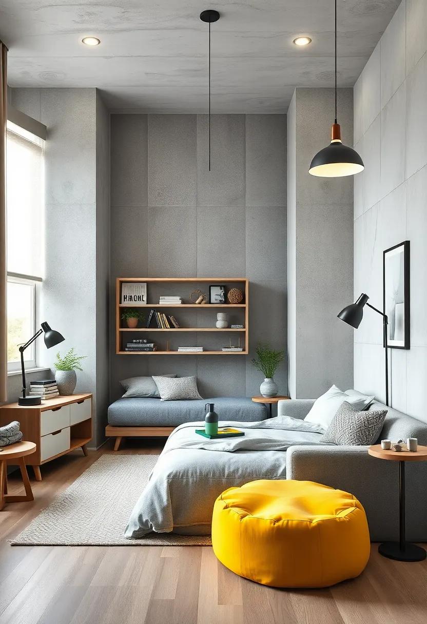 Fun Lighting Fixtures: Select grey light fixtures,like ⁢quirky pendant lights or floor lamps,that add ‍a modern twist to the overall aesthetic