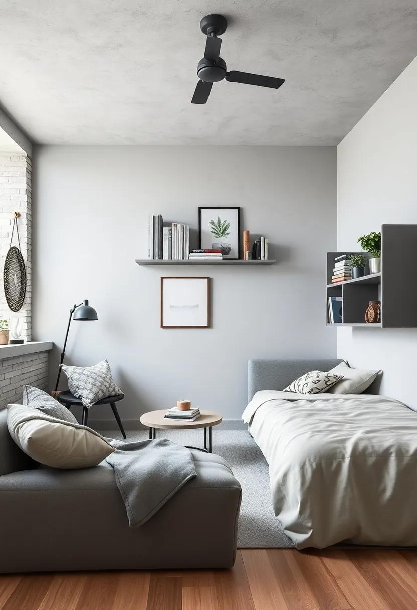 Multi-Functional Storage: ‍Incorporate stylish storage bins or shelves in grey ​that ‍help keep the room organized while maintaining a cohesive look