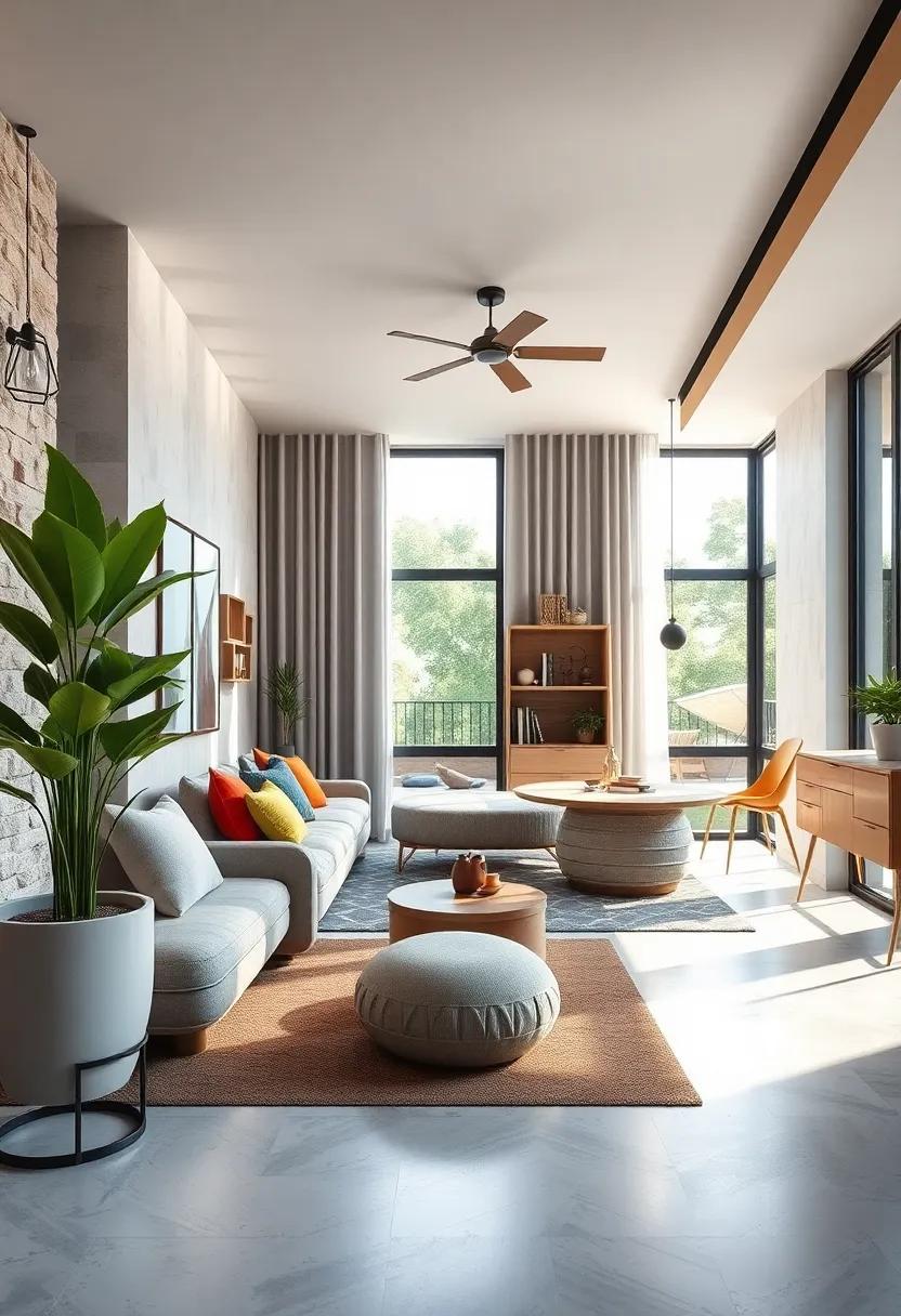 Eco-Friendly ‍Haven: Design a sustainable room using upcycled materials, ‌natural ‌finishes, and energy-efficient lighting