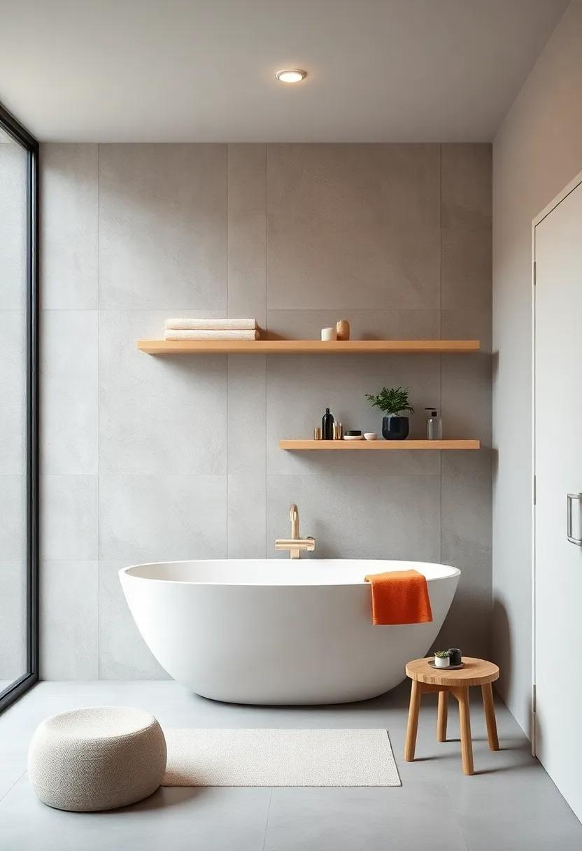 Floating Shelves: Sleek floating shelves painted in soft‍ shades maintain‌ an open feel⁢ while offering practical storage and⁤ display options