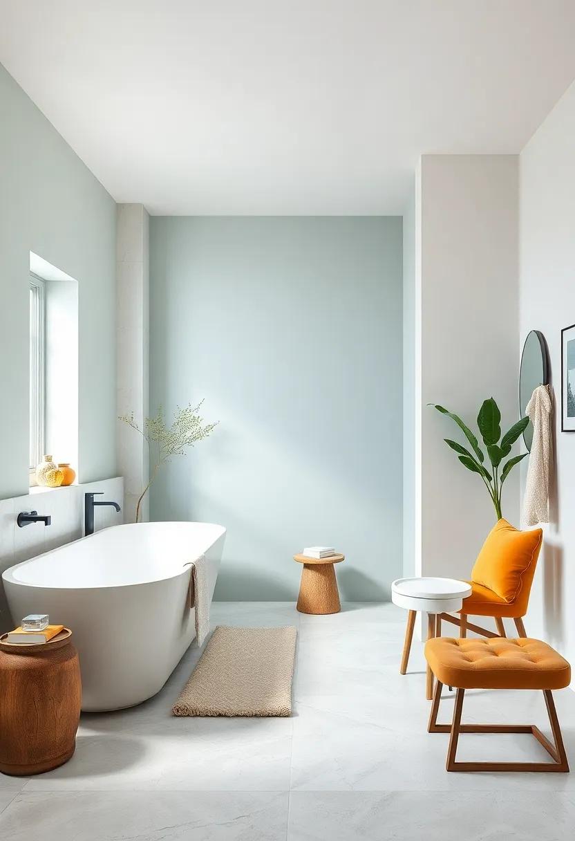 Pastel Perfection: Soft pastel walls evoke tranquility and warmth,making a ⁣small space feel ⁣expansive and soothing