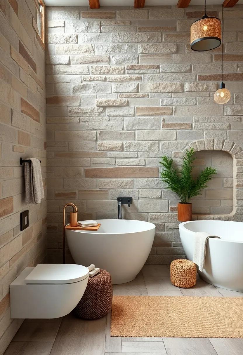 Raw Materials: Walls adorned with reclaimed wood⁤ or stone provide a rustic charm,grounding the design in nature