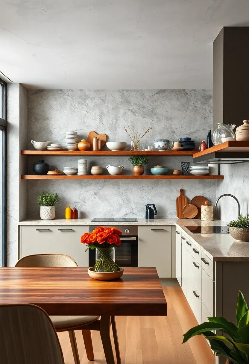 Open Shelving: ‍Showcase your favorite kitchenware and add ⁤a‍ personal touch ‌while keeping everything easily accessible