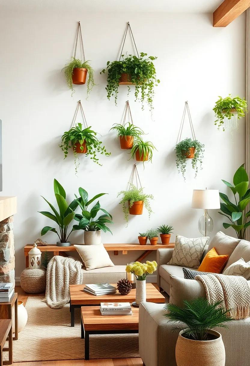 Hanging plants: Install⁢ wall-mounted planters with ⁤trailing plants to ​create a green ‌oasis, enhancing the indoor-outdoor connection typical of farmhouse style