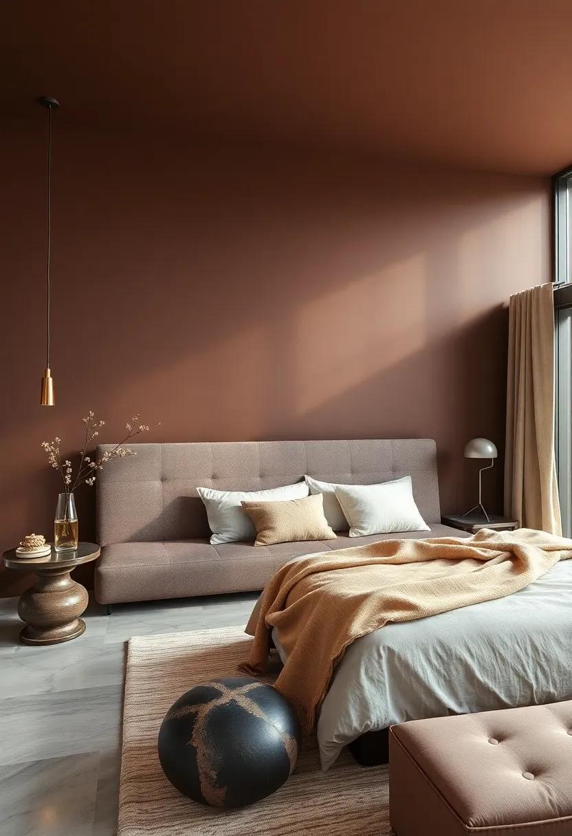 Chocolate Brown: Embrace the ⁤richness of chocolate ⁣brown, a deep color that envelops you in warmth and creates a cozy atmosphere