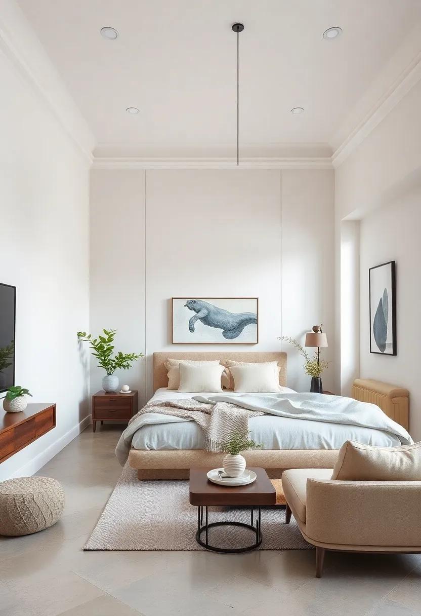 Creamy White: A slightly warmer alternative to stark white,‍ creamy‌ white invites cozy​ warmth into ⁤the space, ideal for layered designs