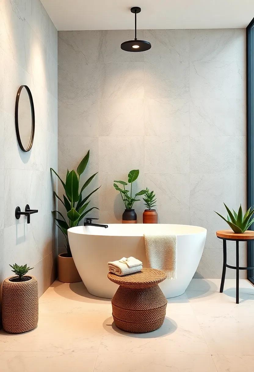 Simple Plant Accents: Introduce⁣ greenery with small potted ​plants or succulents that require minimal ⁤care but add a refreshing touch