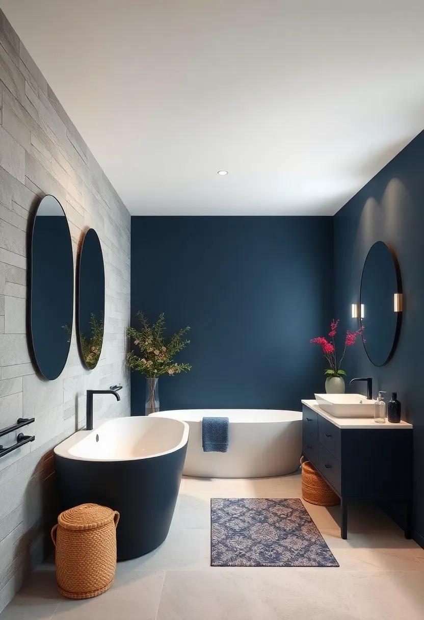 Classic navy: A deep blue that grounds the space, navy adds a touch ‍of richness without losing its⁢ timeless appeal