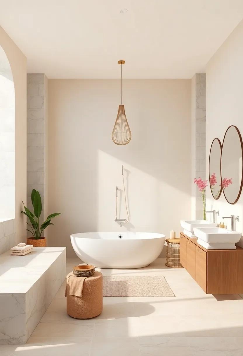 Creamy Ivory: With its subtle warmth, ⁣creamy ivory fosters a ⁣timeless ⁢elegance reminiscent of luxury spas