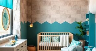 27 Charming Ideas for a Teal and Beige Boys Nursery: Style and Comfort Combined
