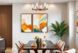 29 Elegant Dining Room Wall Art Ideas to Transform Your Space with Style