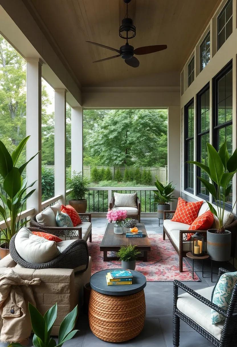 27 Inspiring Ideas to Infuse Natural Elements into Your Screened Porch Design