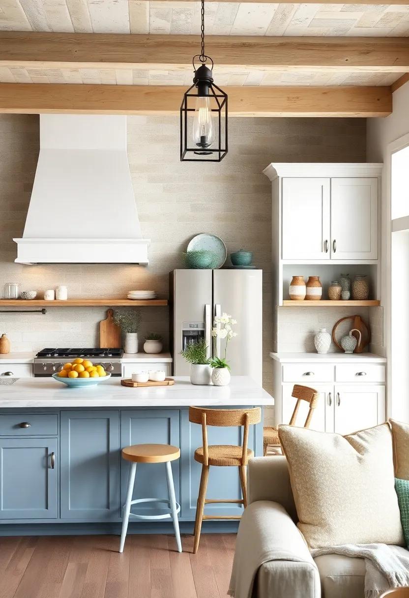 Choose ⁢beachy ​Light Fixtures: ​Select lantern-style or pendant lights that evoke ⁢the look ​of coastal cottages or beach shanties