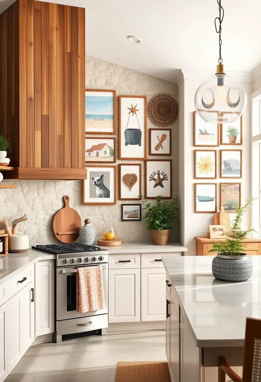 Create ​a Coastal Gallery Wall: Combine beach-themed prints, family photos,⁢ and quirky finds to ‍create⁣ a fun and ‍personal display