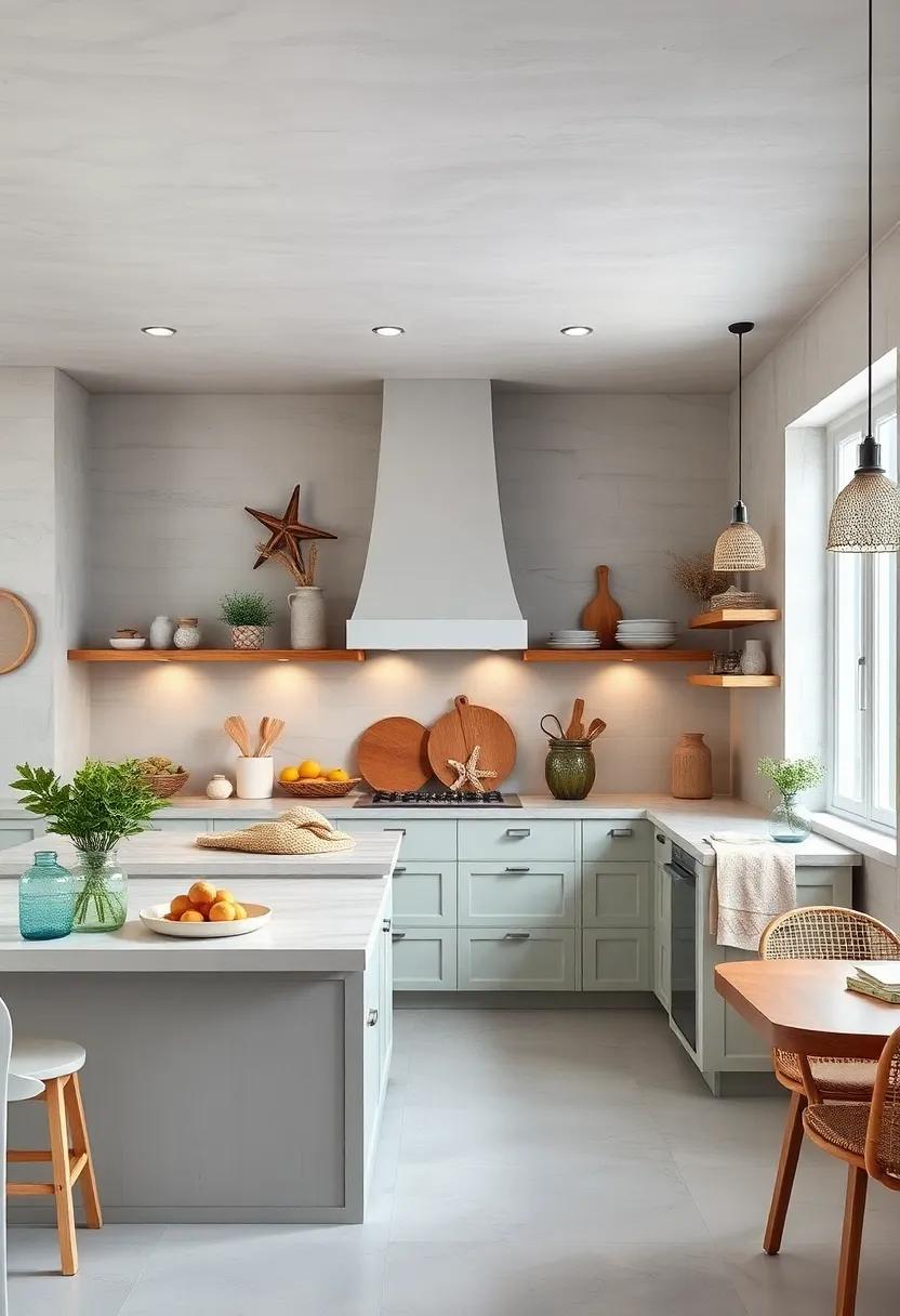 Use ⁢Beach-Inspired Wares:⁤ Opt for dishes and utensils featuring marine motifs such as fish, starfish, or coral ‌designs