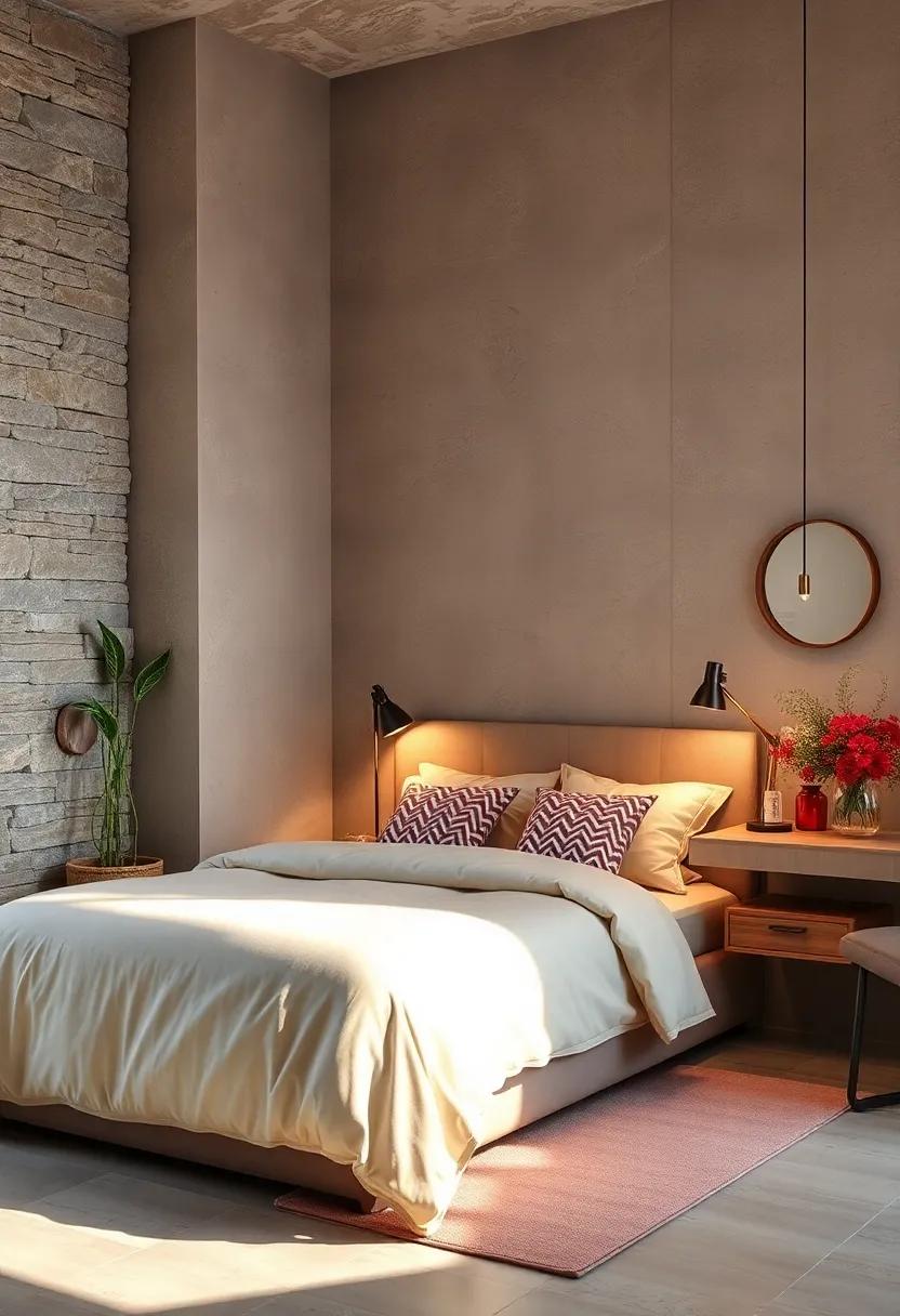 Create a Workstation: A small desk in the corner allows for work or creative projects while maintaining a cozy feel