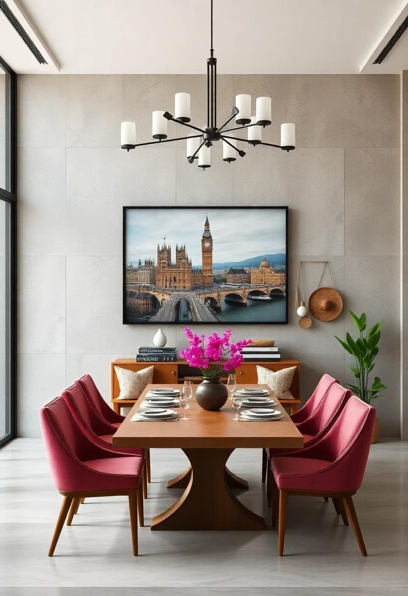 Local Culture: Showcase artwork that‍ reflects⁢ local culture or history, adding an element of community ⁤pride to your dining room