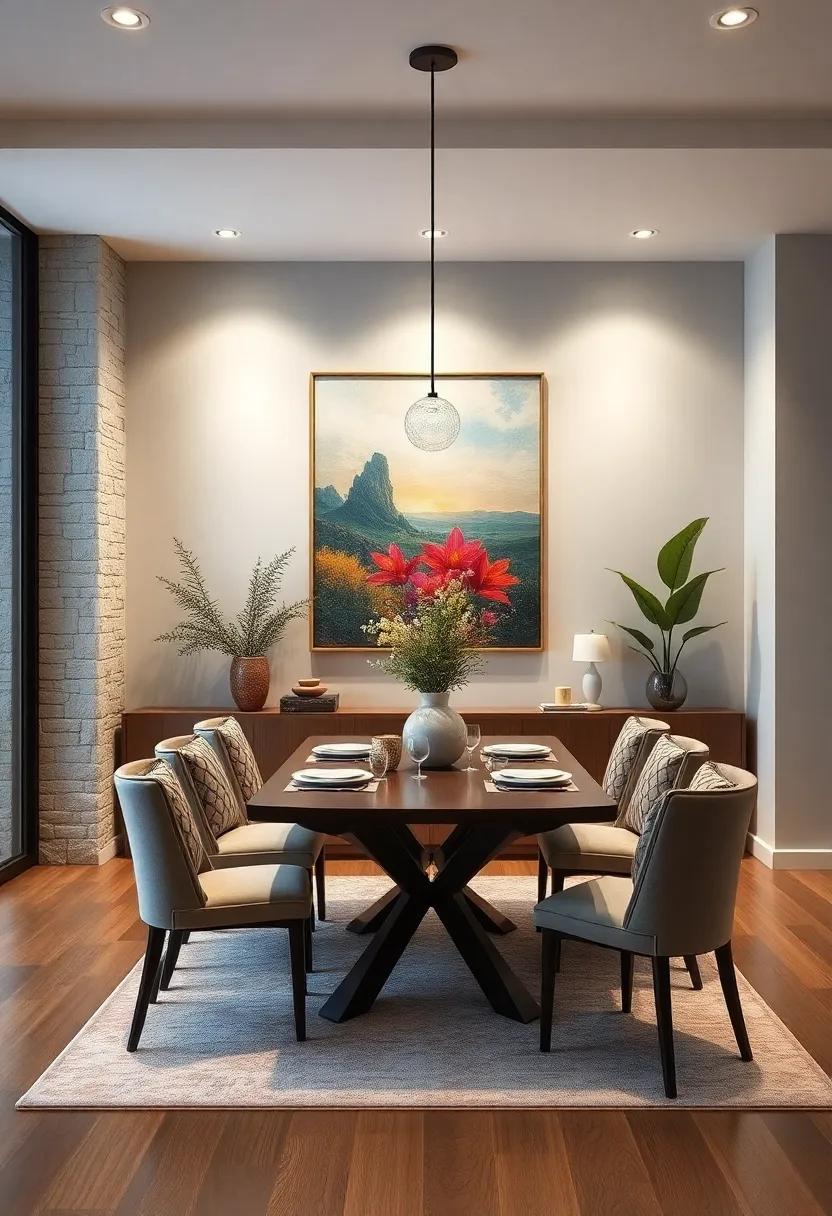 Themed ‍Artwork: Choose artwork ⁢that complements your dining ⁣theme,⁤ whether it’s rustic, coastal, or contemporary, to create cohesive harmony in‍ your space
